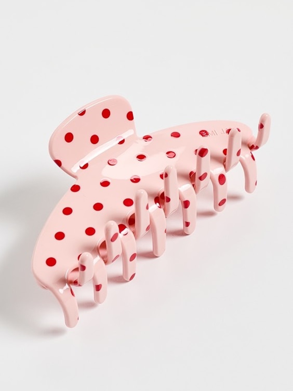 Emi Jay Big Effing Clip Pink Polka Dot Limited Edition - Picture 3 of 5